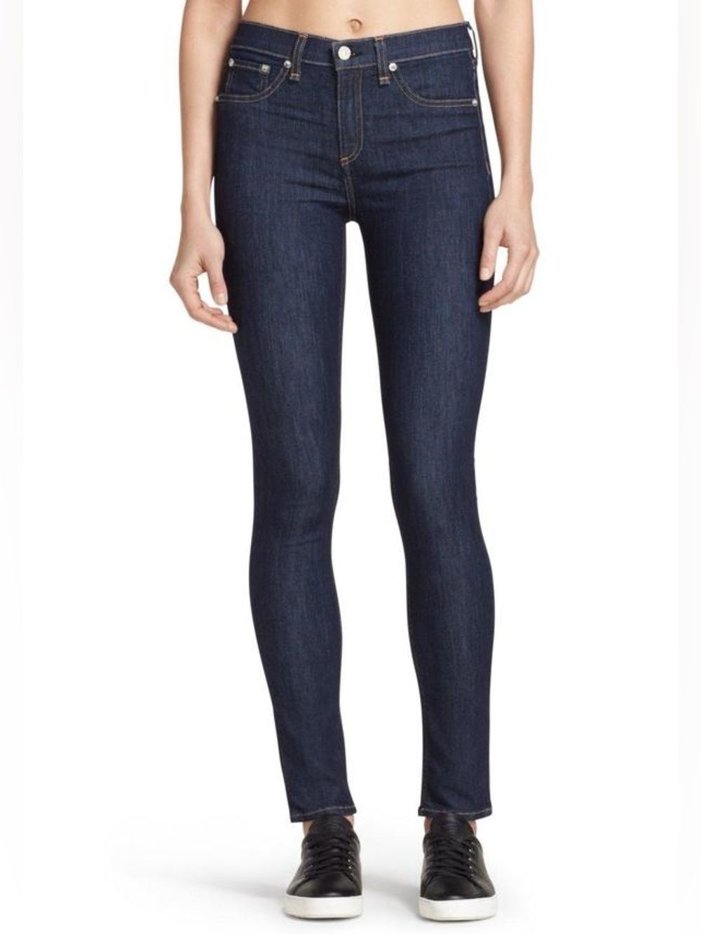 RAG & BONE 10 Inch Ankle Skinny Jeans in Madriver Size 29